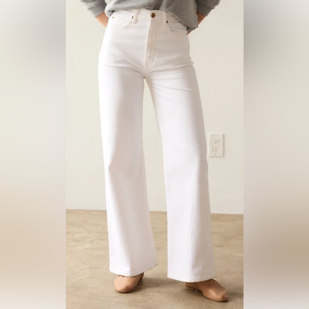 Jamie Haller - The Wide A Leg in Soft White